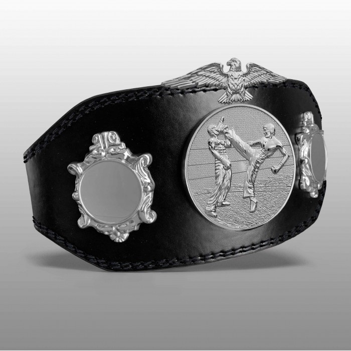 KICKBOXING CHAMPIONSHIP TITLE BELT-BUD004/S/KBOS-4 COLOURS